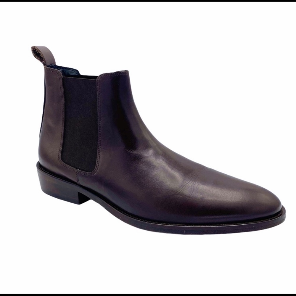 Sandro Paris Chocolate Brown Chelsea Boot SZ 42/8